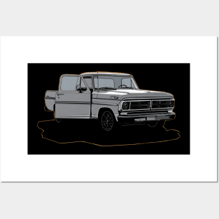 Ford truck classic Posters and Art